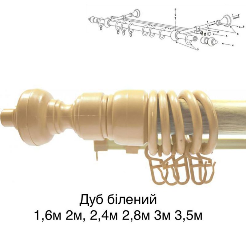 Дуб білений